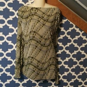 Womens xl Worthington‎ boat neck career shirt top
